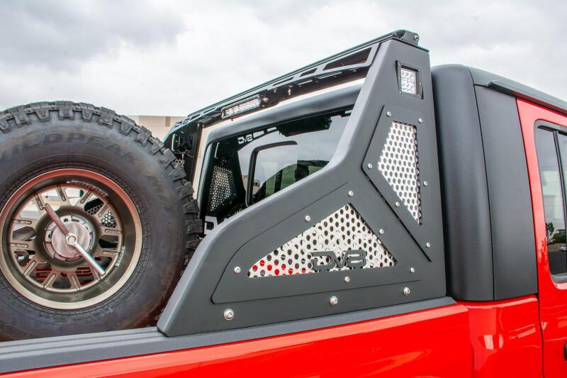 DV8 Offroad 2019+ Jeep Gladiator Bolt On Chase Rack - #RRGL-01
