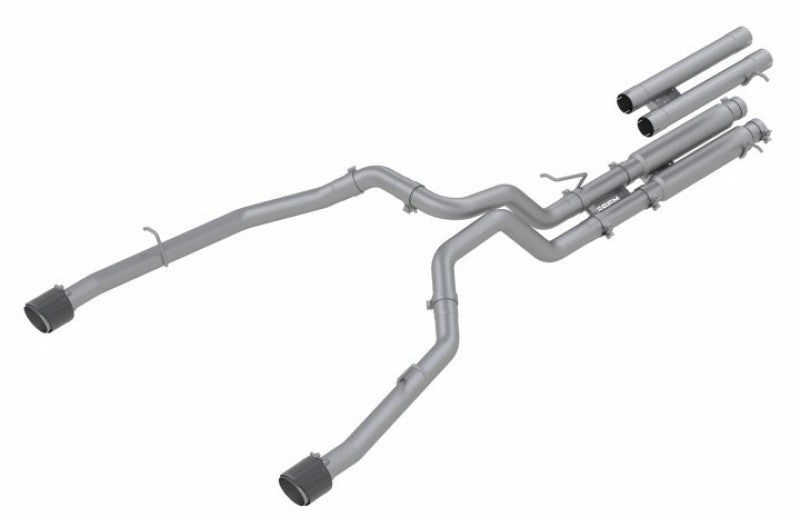 MBRP 2021 Ram TRX 6.2 S/C 3in Catback Carbon Fiber Tips - T304