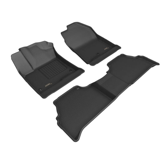 3D MAXpider Kagu Front & Rear Floor Mats for 2021-2023 Hyundai Kona Ev