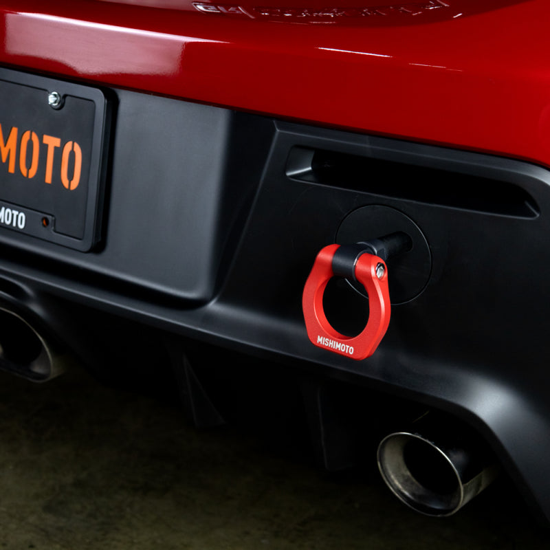 Mishimoto 2023+ Toyota GR Corolla Tow Hook (Front), Red - #MMTH-GRC-23RD