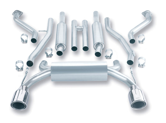 Borla 140045 03-08 350Z True Dual Cat-Back Exhaust 2BOXES - #140045