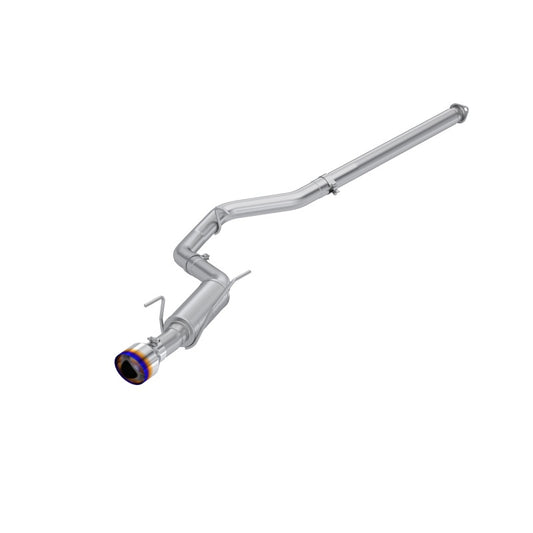 MBRP Subaru WRX 2.4L 3in Cat Back 5in OD with Single Burnt Tip - T304