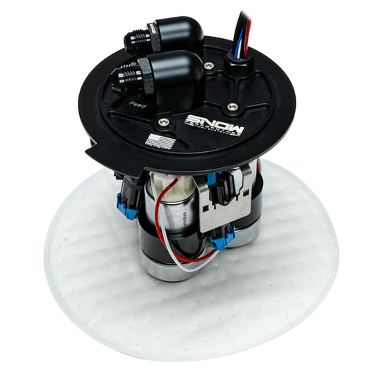 Snow Performance SNF-52200R for Chevrolet Camaro 5th Gen/Cadillac CTS-V 2nd Gen Race Version Fuel Hat (3 Pump)