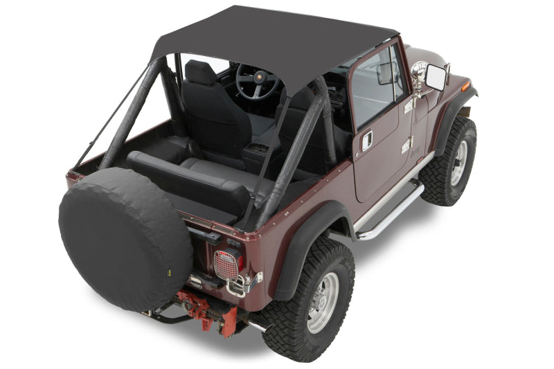 Bestop 76-83 Jeep Cj5 Traditional Bikini (Black Crush)