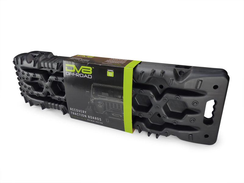 DV8 Offroad Recovery Traction Boards w/ Carry Bag - Black - #RTB1-01BK