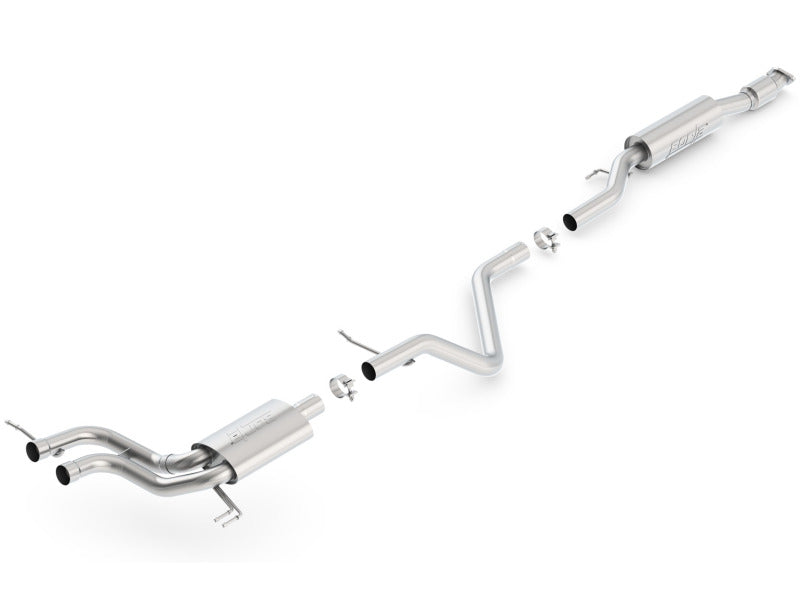 Borla 140506 13-15 Hyundai Veloster Turbo 1.6L AT/MT FWD 2dr Dual Center Rear Exit Cat-Back Exhaust - #140506