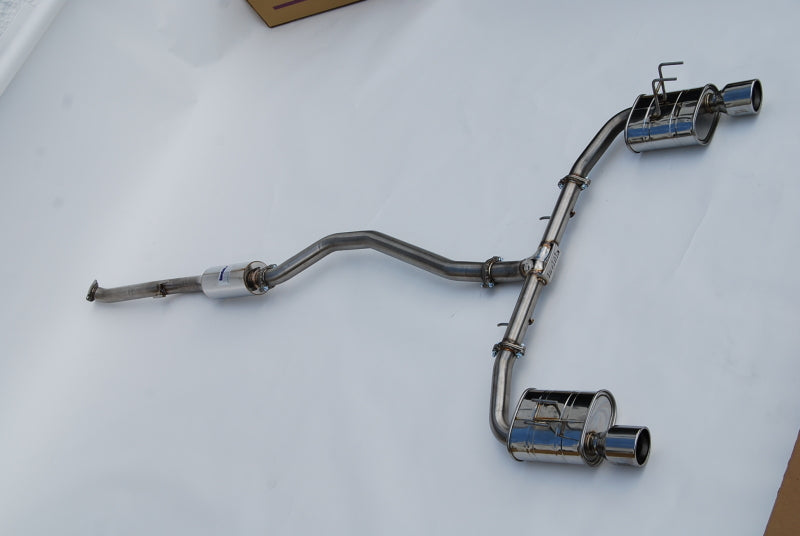Invidia HS22HS4QD1RSL 22-Up Honda Civic Si Integra Base Dual Q300 S.S.Tips Cat-back Exhaust