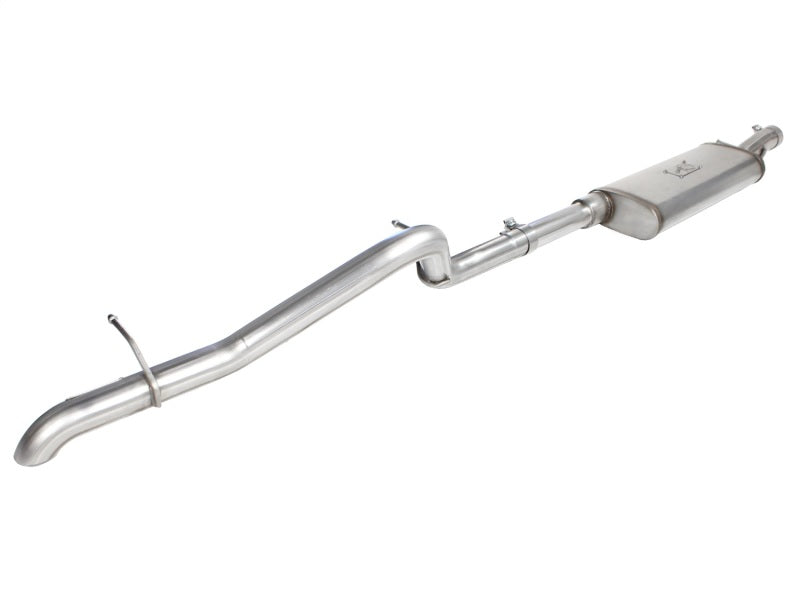 aFe MACHForce XP Exhaust Cat-Back 2.5in SS-409 Hi-Tuck 12-14 Jeep Wrangler Unlimited V6 3.6L 4Dr - #49-46231
