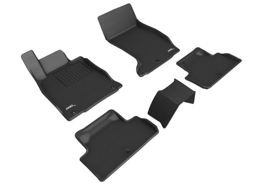 3D MAXpider Kagu Front & Rear Floor Mats for 2017-2020 Genesis G80