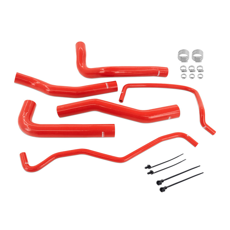 Mishimoto 2024+ Ford Mustang 2.3L Silicone Coolant Hose Kit - Red - #MMHOSE-MUS4-24RD