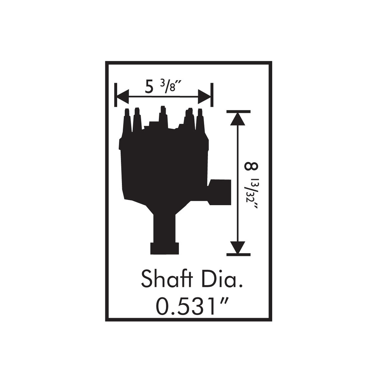 MSD 8456 for Ford 5.0L Pro-Billet Distributor