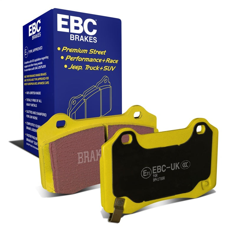 EBC 15+ Cadillac CTS 3.6 Twin Turbo Yellowstuff Rear Brake Pads DP41788R