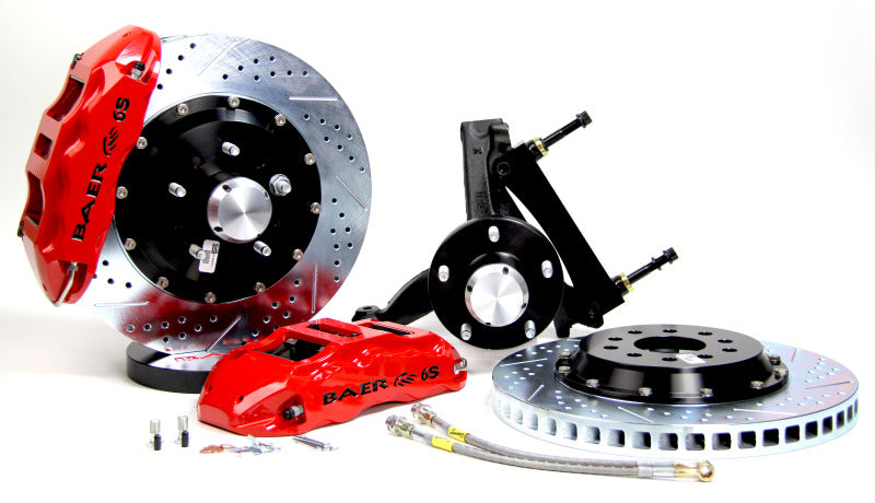 Baer Brakes 71-76 Buick LeSabre STD Studs 14in Extreme+ Front SDZ Brake Kit - Grabber Blue