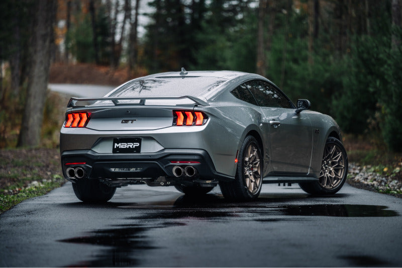 MBRP 2024+ Ford Mustang 5.0L Alum. SS 3in Cat-Back Dual Split Exhaust