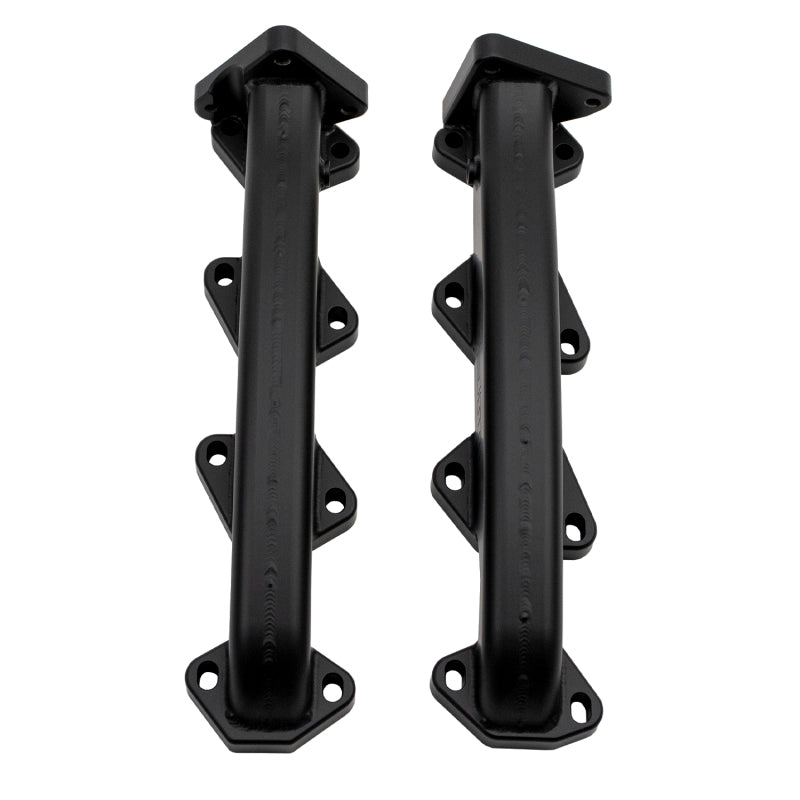 Wehrli Custom Fabrication WCF100363 Exhaust Manifold Kit with Gaskets & Hardware for 2001-2016 Chevrolet Silverado / GMC Sierra 2500 HD / 3500 HD 6.6L Duramax
