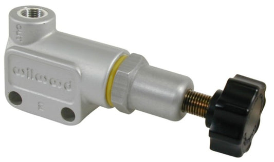 Wilwood Proportioning Valve - Knob Adjust M10x1 BBF Inlet & Outlet - #260-12627