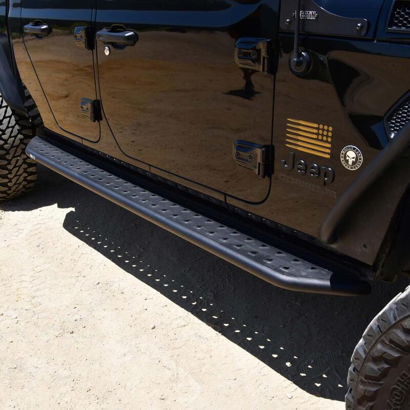 Westin 28-34165 Outlaw Running Board for 2020-2026 Jeep Gladiator Textured Black