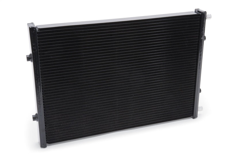 Edelbrock 15569 Heat Exchanger Dual Pass Single Row 24 in x 16.5 in x 2.12 in - Black