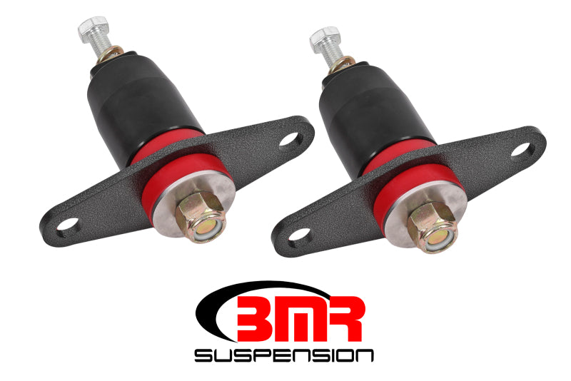 BMR 2016-2024 6th Gen Camaro Motor Mount Kit (Polyurethane) - Black Anodized