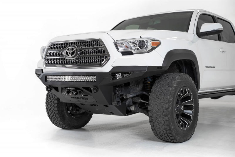 Addictive Desert Designs for 16-19 Toyota Tacoma Stealth Fighter Front Bumper w/ Winch Mount