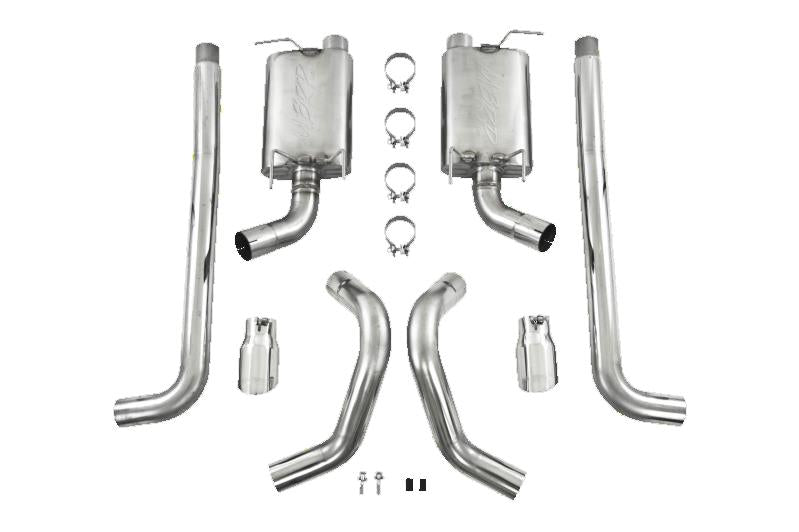 MBRP 05-09 Ford Shelby GT500 / GT Street Version 4in Tips T409 Exhaust