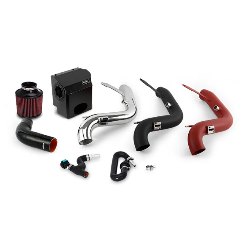 Mishimoto 2016 Ford Fiesta ST 1.6L Performance Air Intake Kit - Wrinkle Black - #MMAI-FIST-16WBK