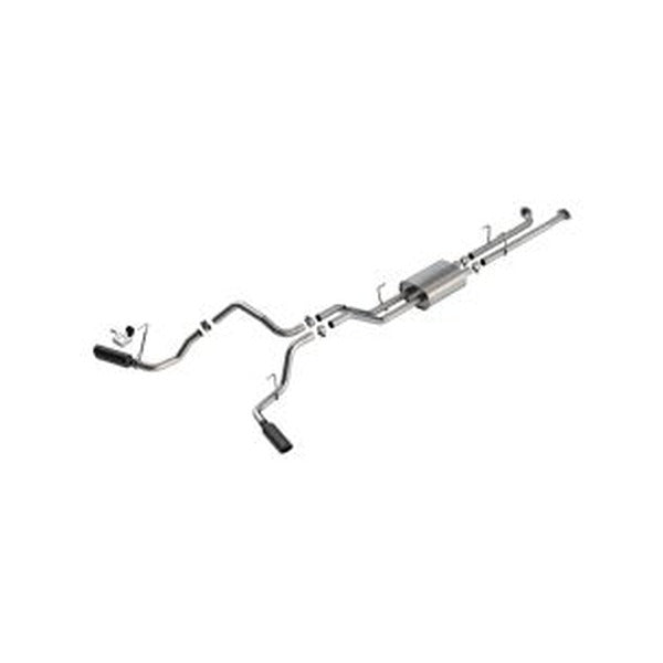 Borla 141022BC 07-08 Toyota Tundra 5.7L ATAK Cat-Back Exhaust - 4in Black Chrome - #141022BC