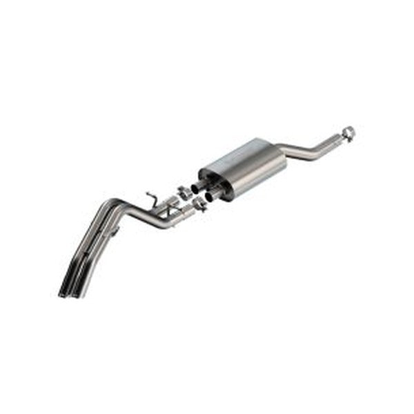 Borla 140989 2024+ Ford Ranger S Type Catback System - Rock Crawler Design - #140989