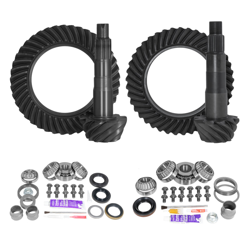 Yukon Gear & Axle YGKT008-488-3 Ring & Pinion Gear Kit Front & Rear for Toyota 8.2/8IFS Diff (with o Factory Locker) 4.88 Ratio