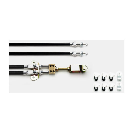 Wilwood Universal Parking Brake Cable Kit Disc/Drum Combination Parking Brake & MC4 w/ Clevis - #330-9371