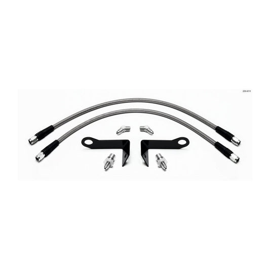 Wilwood Flexline Kit Front 2005-08 Ford Mustang w/ SL4 or SL6 Caliper - #220-9111