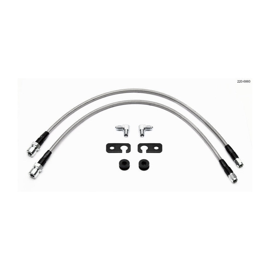 Wilwood Flexline Kit 2002-2006 Acura RSX 5 Lug w/ Forged Dynalite Front Caliper - #220-6860