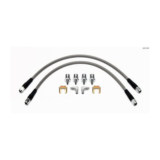 Wilwood Flexline Kit Front 1965-1969 Ford Mustang - #220-12168