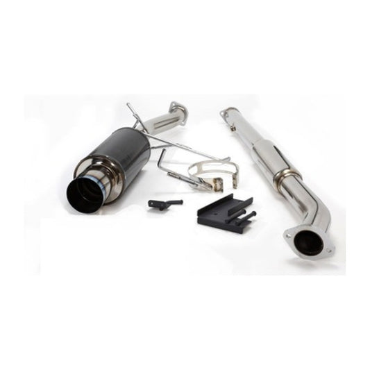 HKS 03-06 Evo Carbon-Ti Cat-back Exhaust