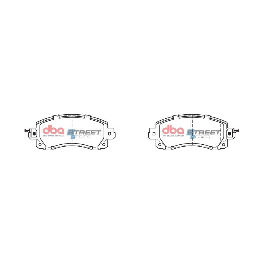 DBA 2018-2027 Subaru Impreza FB / 2022-2027 Subaru WRX Street Series Front Brake Pad