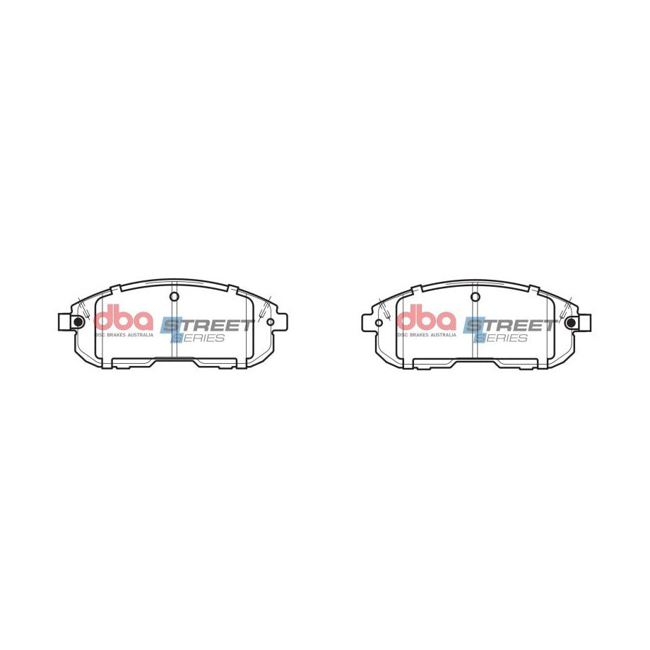 DBA 2003-2005 Infiniti G35 AWD Street Series Front Brake Pads