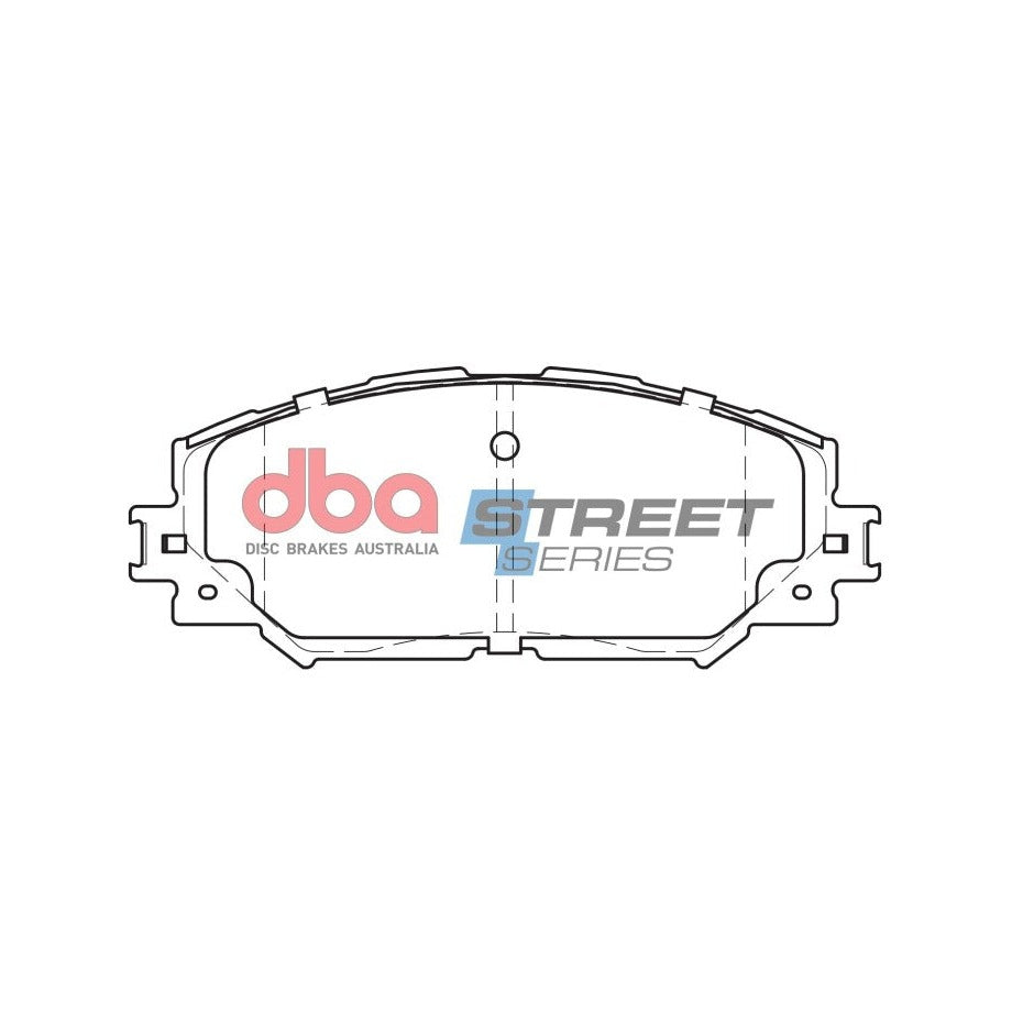 DBA 2010-2012 Lexus HS250h Street Series Front Brake Pads