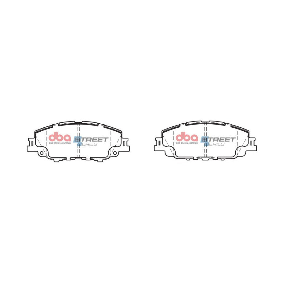 DBA 2019-2022 Toyota Corolla Hatchback Front Street Series Brake Pads