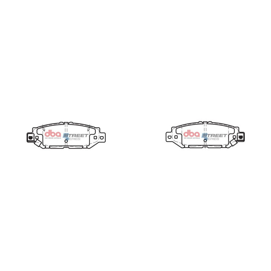 DBA 1993-2001 Toyota Supra Street Series Rear Brake Pads