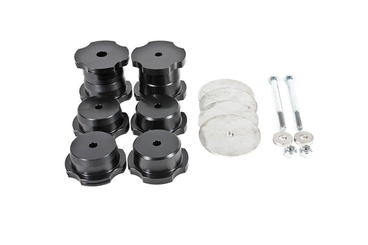BMR 16-24 6th Gen Camaro Rear Cradle Bushing Kit (Delrin) - Black