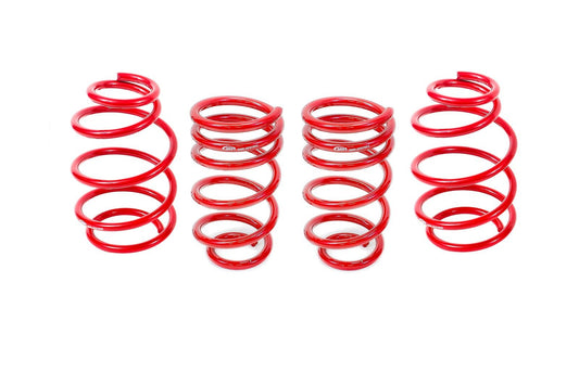 BMR 10-15 5th Gen Camaro V8 Lowering Spring Kit (Set Of 4) (1.25in Drop) - Red