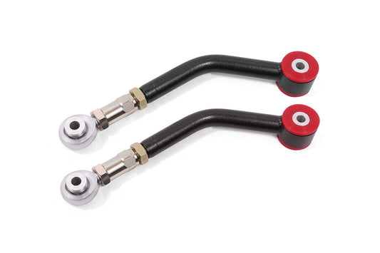 BMR 08-23 Challenger Upper Control Arms On-Car Adj. Rod Ends (Polyurethane) - Black Hammertone