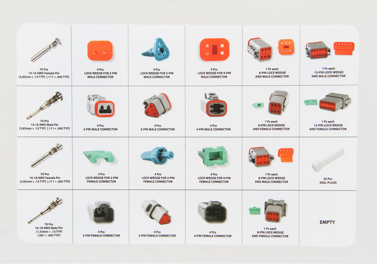 MSD 8188 Deutsch Connector Kit