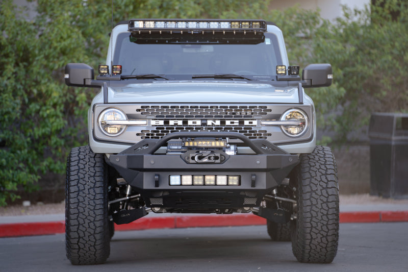 DV8 Offroad 21-22 Ford Bronco Front Lower Control Arm Skid Plate - #SPBR-02