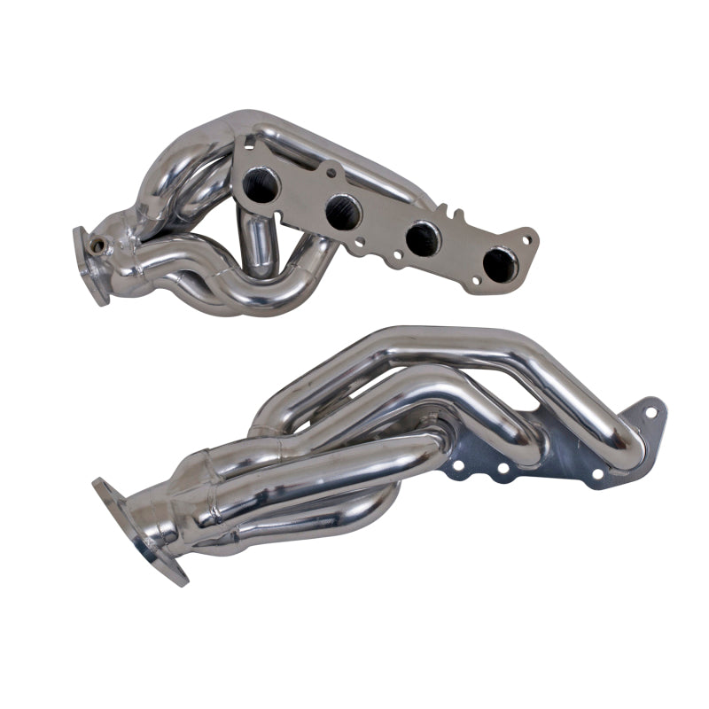 BBK Performance 16320 Shorty Headers 1-5/8 Silver Ceramic for 2011-2014 Ford Mustang GT 5.0L