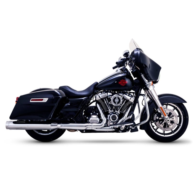 Vance & Hines 16673 Torquer 450 Slip-Ons Chrome for 1995-2016 Harley-Davidson Touring