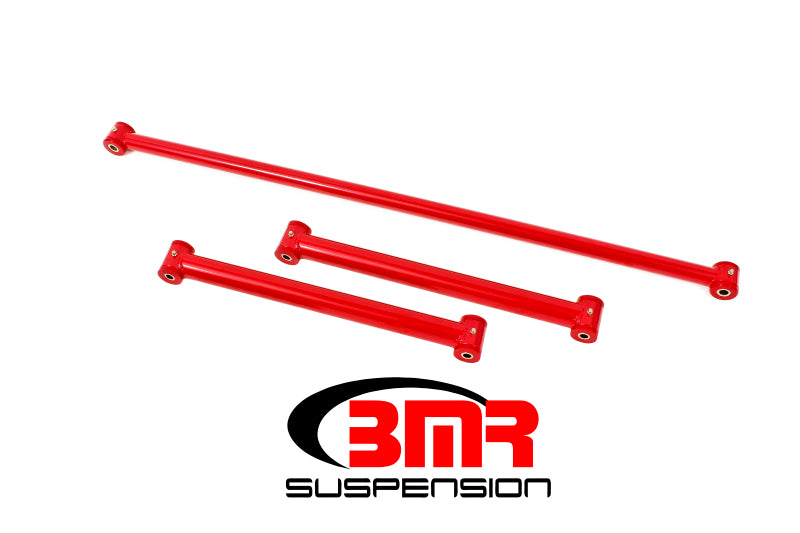 BMR 1982-2002 3rd Gen F-Body Non-Adj. Rear Suspension Kit (Polyurethane) - Red