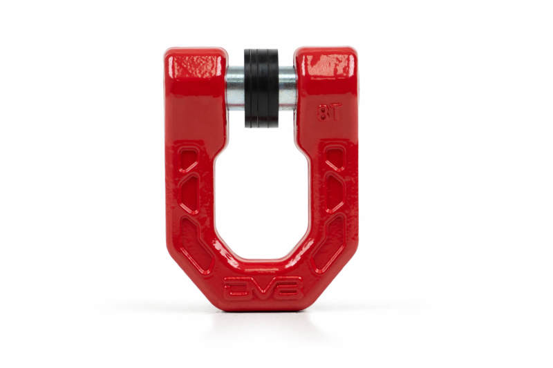 DV8 Offroad Elite Series D-Ring Shackles - Pair (Red) - #UNSK-01RD