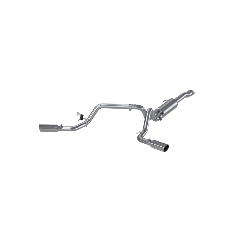 MBRP Toyota Tacoma 3.5L EC/CC Cat Back Dual Split Exit T409 Exhaust