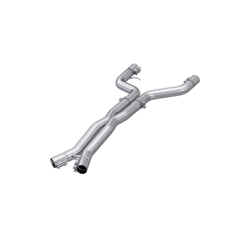 MBRP 21-23 BMW M4 G82 / M3 G80 3.0L T304 3in Resonator Bypass X-Pipe